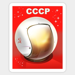 CCCP Helmet Sticker